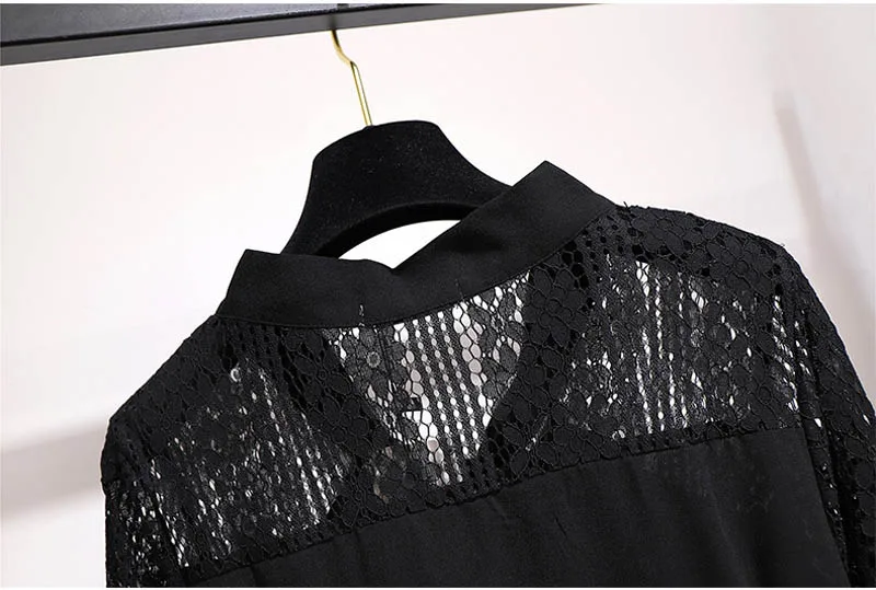 Осеннее женское платье, большие размеры, обхват груди 145 см, 5XL 6XL 7XL 8XL 9XL, женское платье черного цвета
