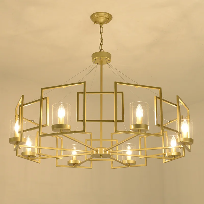Post Modern A Living Room Chandelier Continuous System Concise Illuminations Northern Europe Originality Led Compound Floor | Лампы и