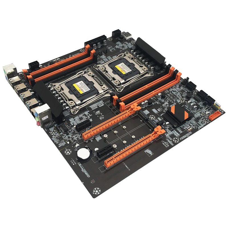 Материнская плата X99 LGA 2011-3 поддержка двух процессоров DDR4 память 8X32G для серии Xeon E5