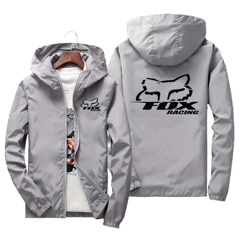 

Hot Sale 2020 Men's Jacket Spring And Autumn Thin Fashion Casual Outdoor Sunscreen hooded Zipper Windbreaker