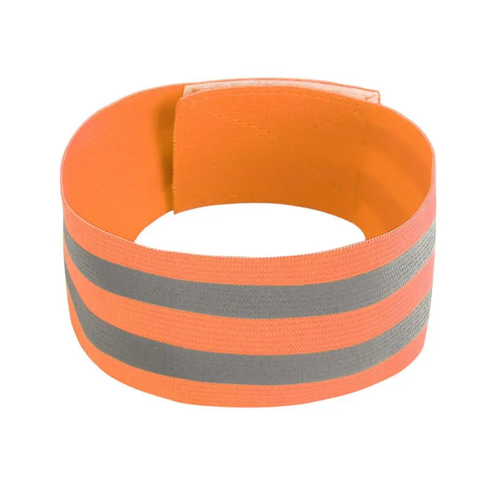 Reflective Bands Elasticated Armband Wristband Ankle Leg Straps Safety Reflector Tape for Night Jogging Walking Cycling | Спорт и