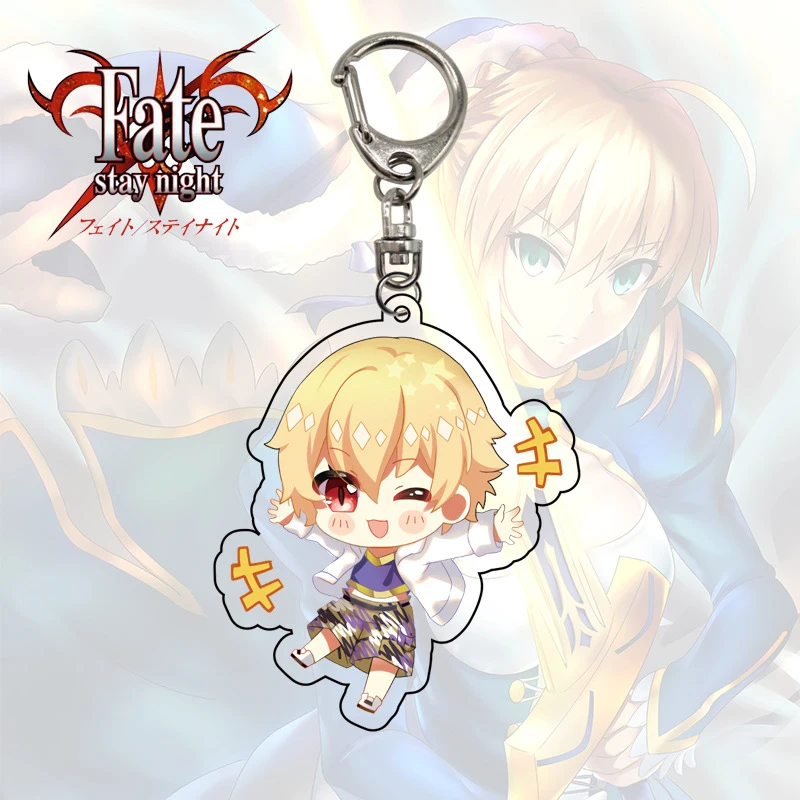 Игровая судьба большой заказ FGO брелок ночной гиганеш Archer Lancer Saber tammo no Mae