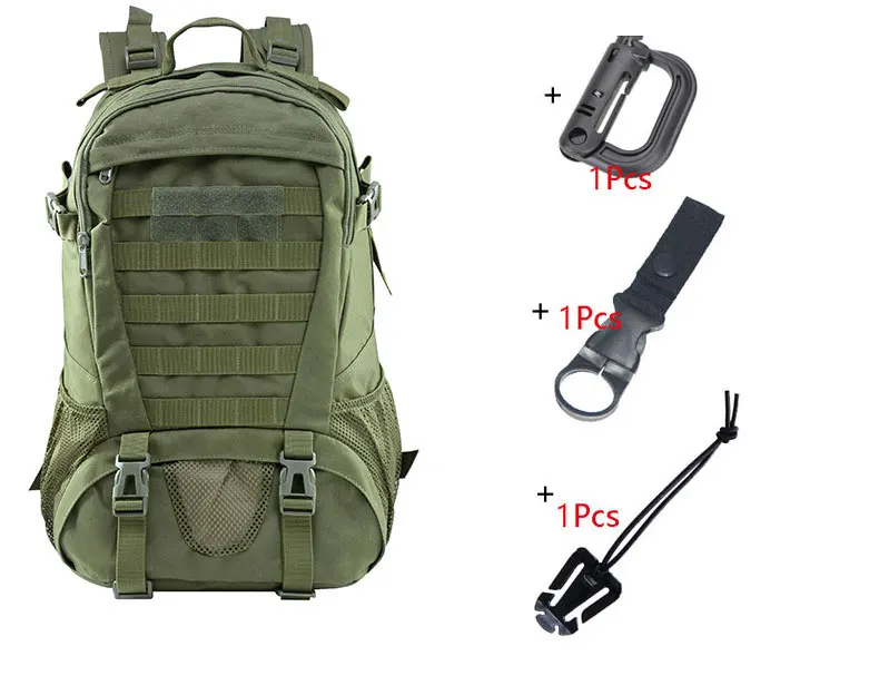 Военный рюкзак тактический армейский водонепроницаемый Оксфорд Molle Сумка Спорт на открытом воздухе Кемпинг путешествия треккинг камуфляж рюкзаки - Цвет: Army green
