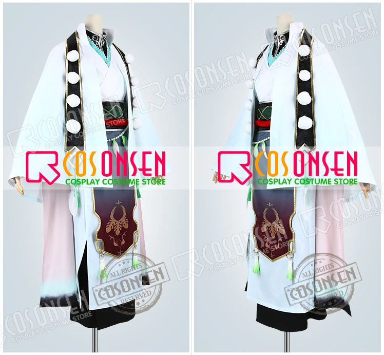 IDOLiSH7 Yuki KARASUTENGU YOKAI Cosplay Ayakashi Mangekyo Karatogaokuri Costume new Suit COSPLAYONSEN Custom Made full set