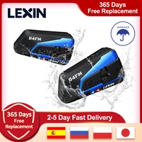 lexin bluetooth motorcycle intercom 4 ways wireless moto helmet headset interphone b4fm with fm radio intercomunicador moto