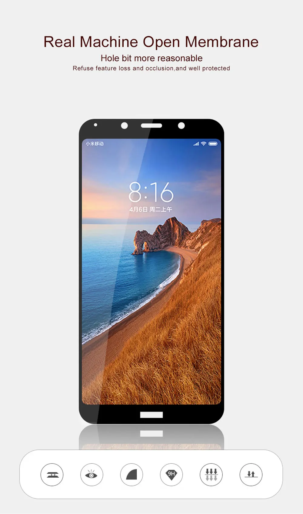 2 шт Защитное стекло для Xiaomi Redmi 7A, закаленное стекло, полное покрытие, Защита экрана для Redmi 7A 7 A, Защитная пленка для экрана