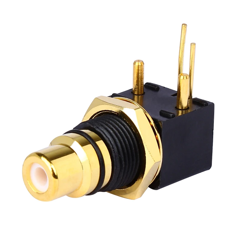 1 шт. RCA аудио разъем RCA для монтаж на плате коаксиальный разъем