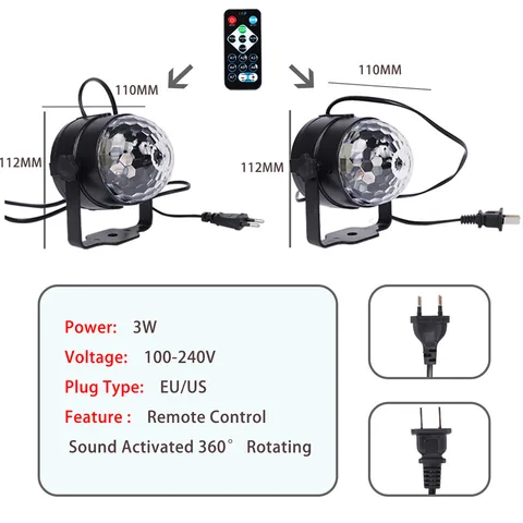 LINYEE Светодиодный прожектор для дискотеки