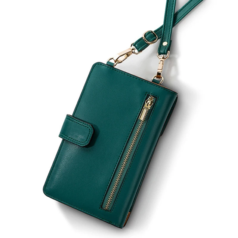 Мобильный телефон сумка мессенджер плечо для женщин многофункциональный