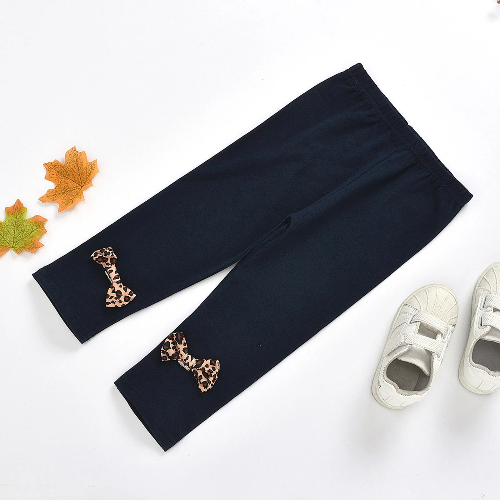 

2-9Years Newborn Infant Baby Girls Heart Leopard Printing Winter Tops+Pants Outfits Set pull enfant fille Casual fashion warm M5