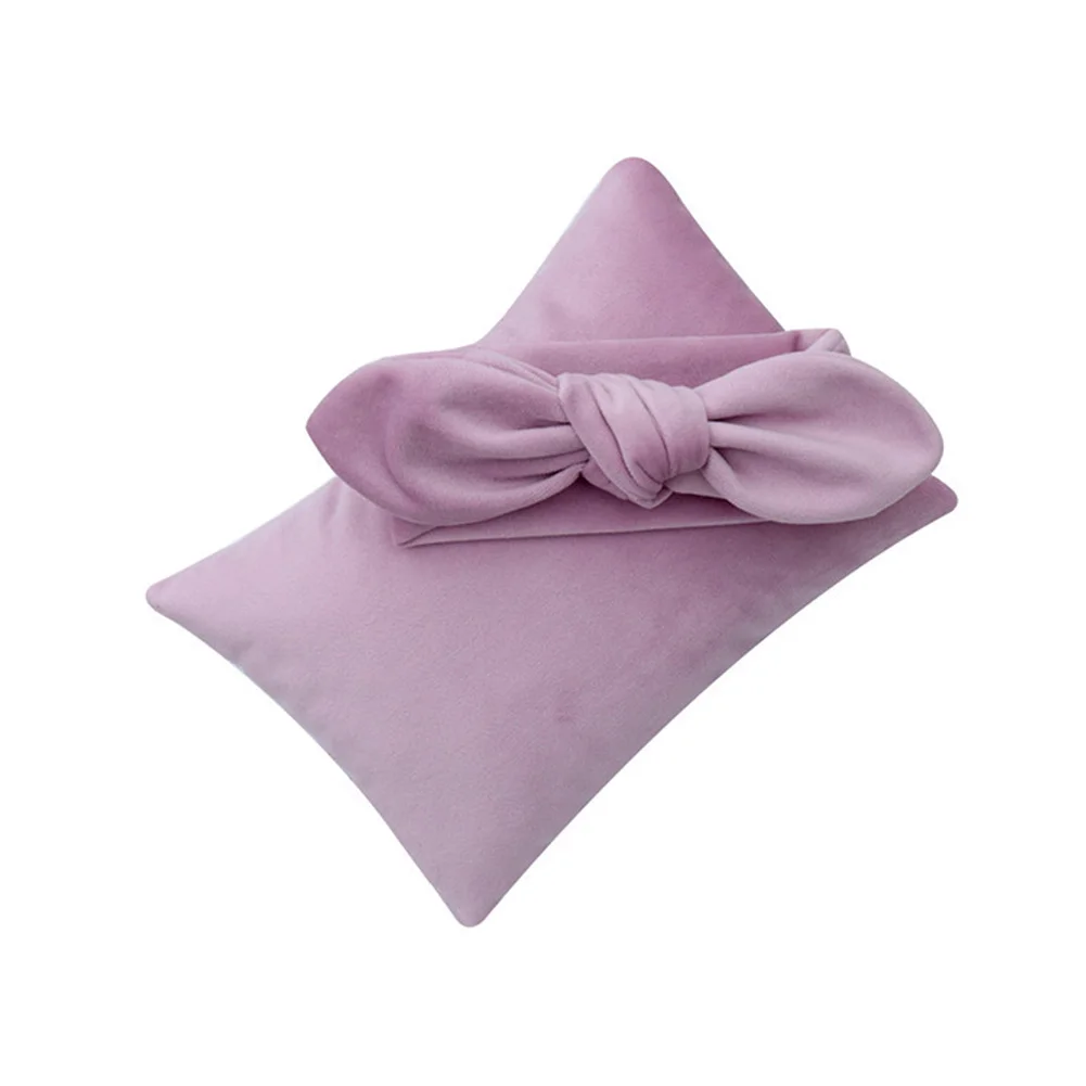 Фон для фотосъемки новорожденных Детский комплект милый бантик повязка на