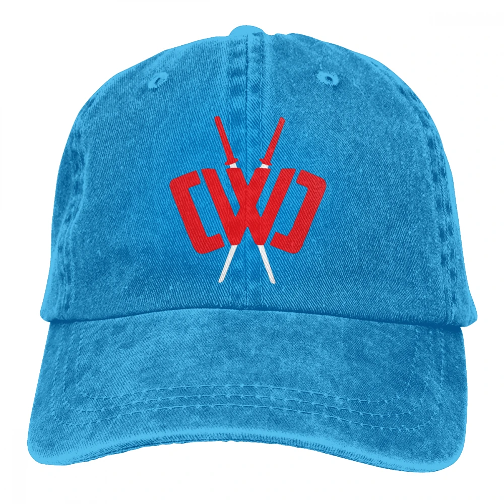 CWC Чад дикая глина Casquette черный унисекс Мужские Женские джинсовые бейсболка с