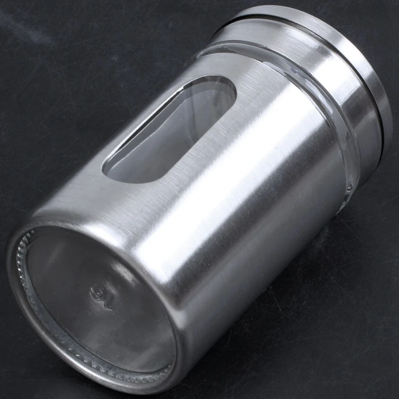 Нержавеющая Сталь мука чашка просеиватель выпечки сахар соль перец шейкер травы