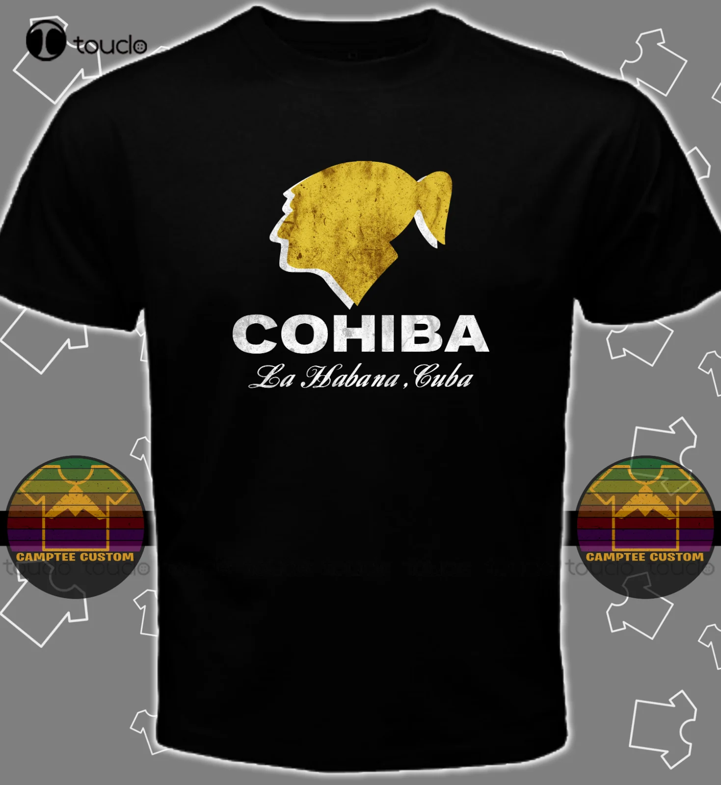 

New Cohiba Habanos Cuban Cigar Smoking Smoker'S T-Shirt Tee Shirt