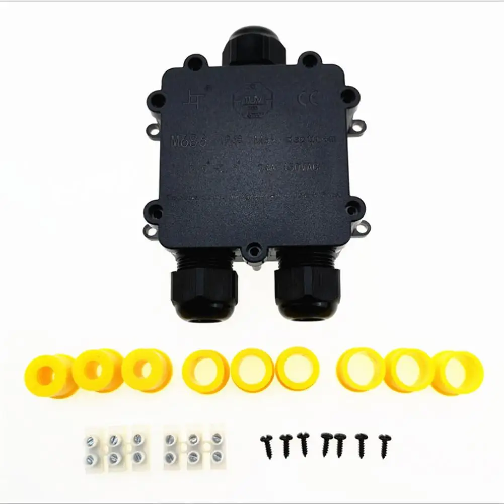 Распределительная коробка IP68 Водонепроницаемый непроницаемый для солнечных