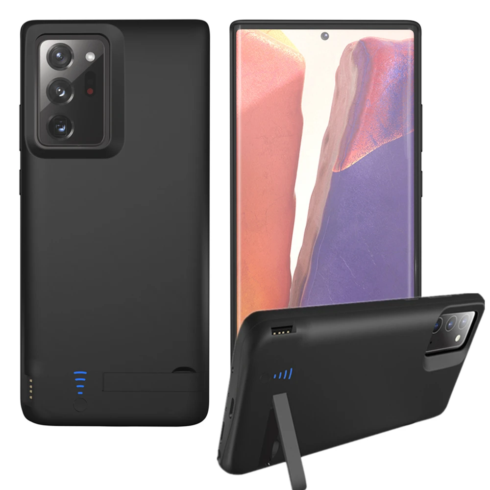 

For Samsung Galaxy Note20 Ultra 5G Power Bank Cases 6000mAh Battery Charging Cover For Samsung Note 20 5G Battery Charger Cases