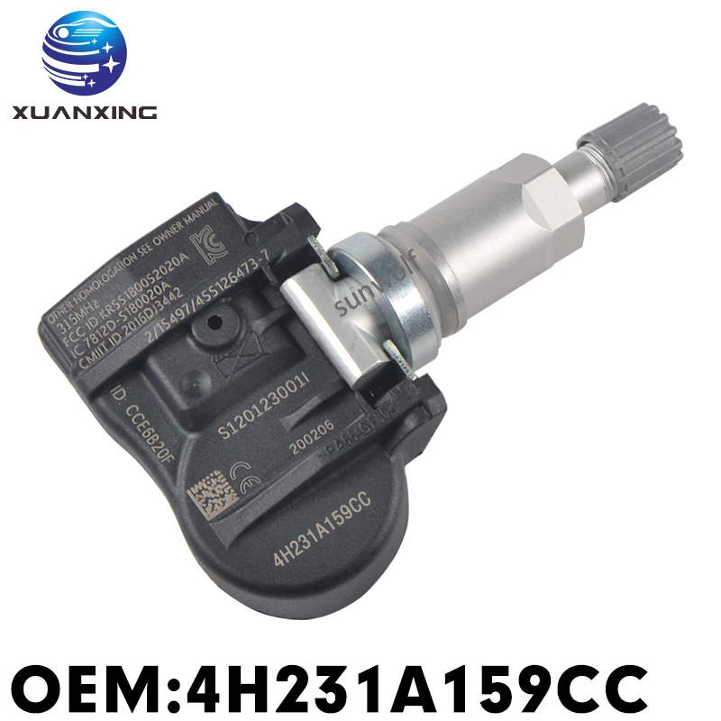 Система мониторинга давления в шинах 4H231A159CC TPMS 315 МГц для Land Rover LR3 Range Evoque Sport Jaguar S