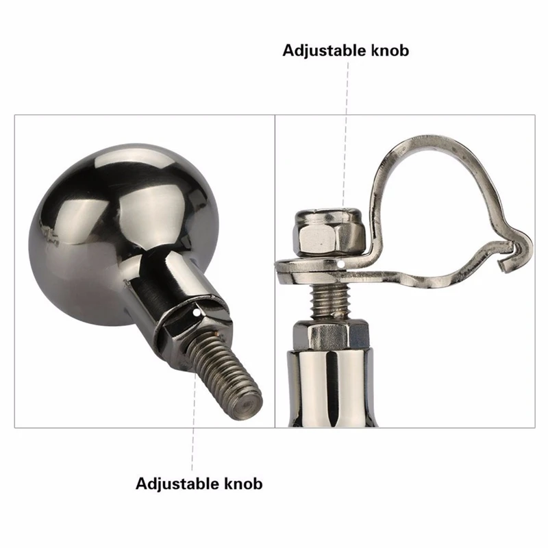 

Universal Stainless Steel Steering Wheel Spinner Heavy Duty Car Truck Marine Boat Handle Suicide Power Knob