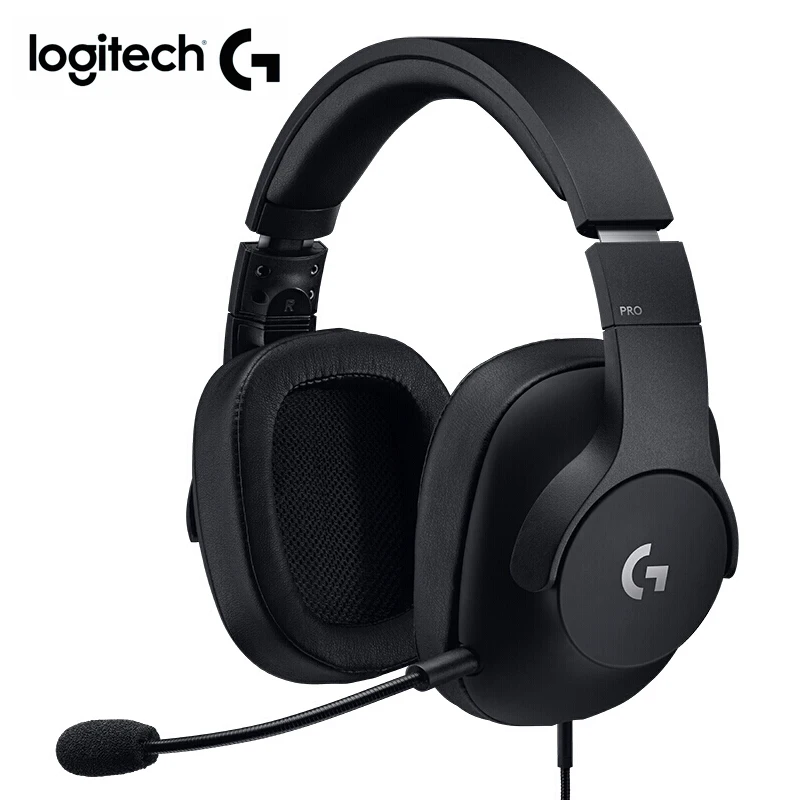Игровая гарнитура Logitech G PRO с объемным звуком магнитолы пассивная шумоизоляция