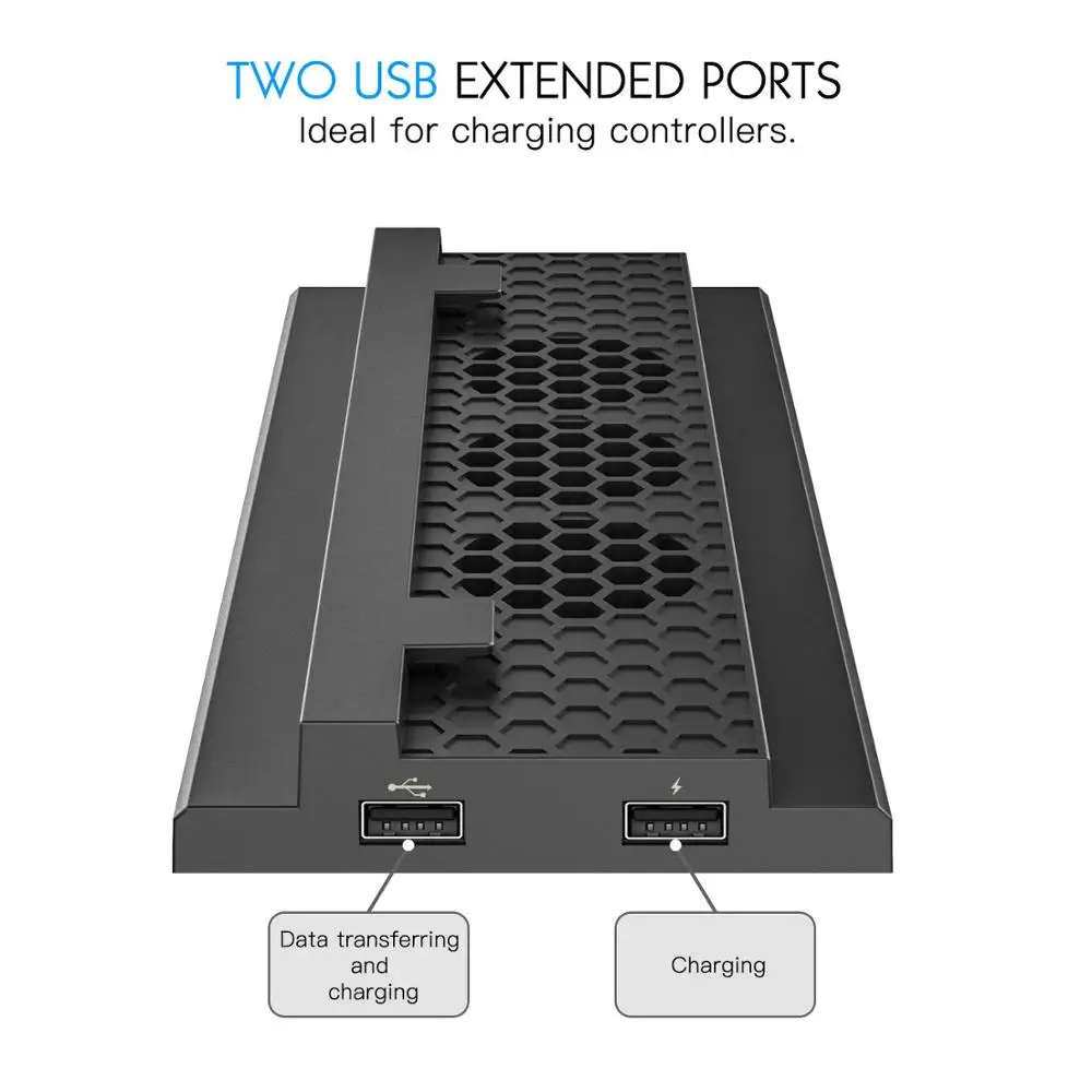 Вертикальная подставка встроенный 3 высокое Скорость вентиляторы 2 Порты и
