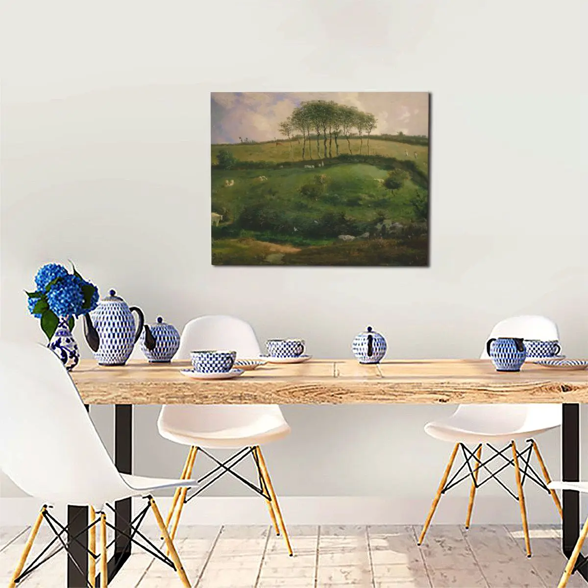 

Millet Painting Modern Wood Decoration Pictures Home New Arrivals Room Decor