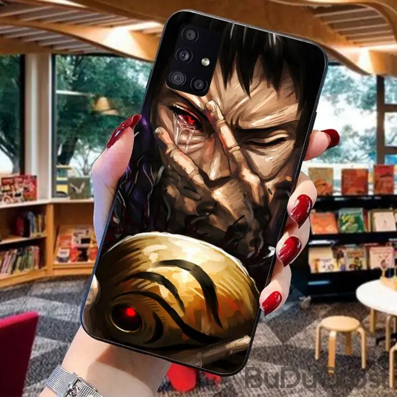 

Naruto Uchiha Obito anime Phone Case for Samsung A91 01 10S 11 20 21 31 40 50 70 71 80 A2 CORE A10