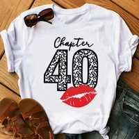 2021 hot sale 33th 49th chapter graphic print tshirt women sexy lips leopard t shirt female summer tops tee shirt femme