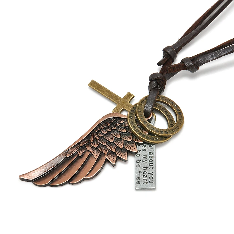 Креативные ювелирные изделия для мужчин и женщин винтажное ожерелье с кулоном в