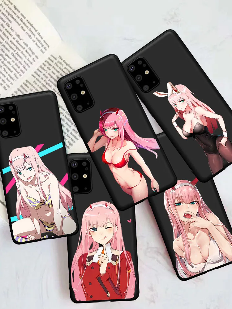 

New Anime Darling in the FranXX Sexy Zero Two Phone Case For Samsung S6 S7 S8 S9 S10 S11e S20 Plus Ultra Note 8 9 10 20 Ultra