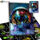 Алмазная живопись сделай сам, вышивка в космосе, мозаика с астронавтом стразы, вышивка крестиком, ручная работа, подарок