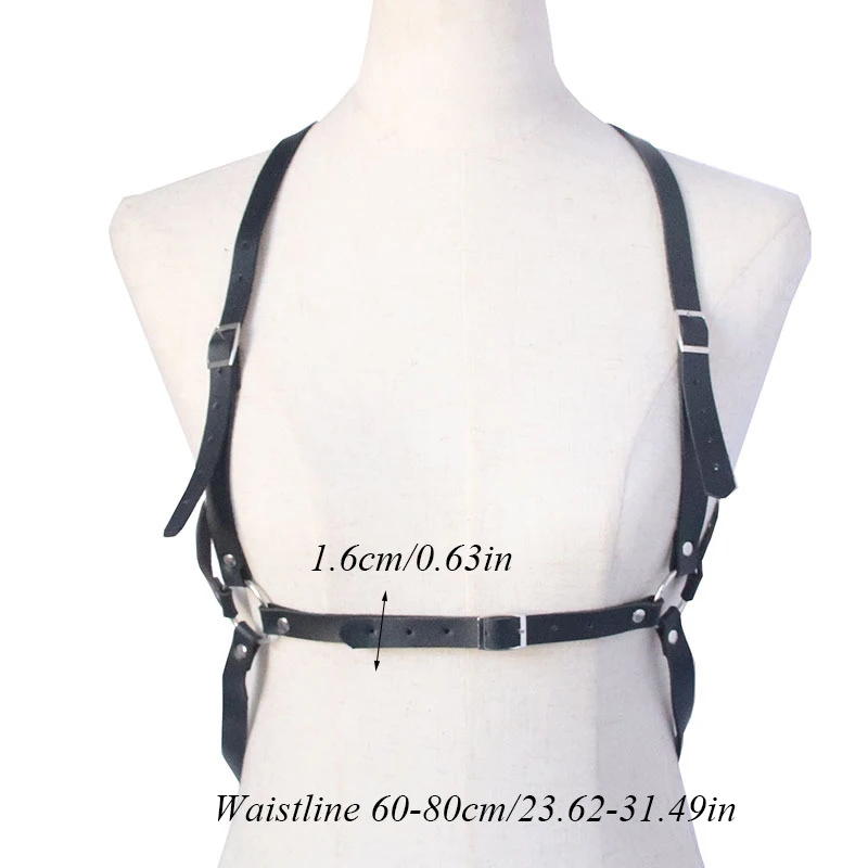 

Туфли на высоком каблуке, из ПУ кожи, уплотнение пояс на талию Панк тела Связывание декоративный пояс кожаный ремень ремни подтяжки плечево...