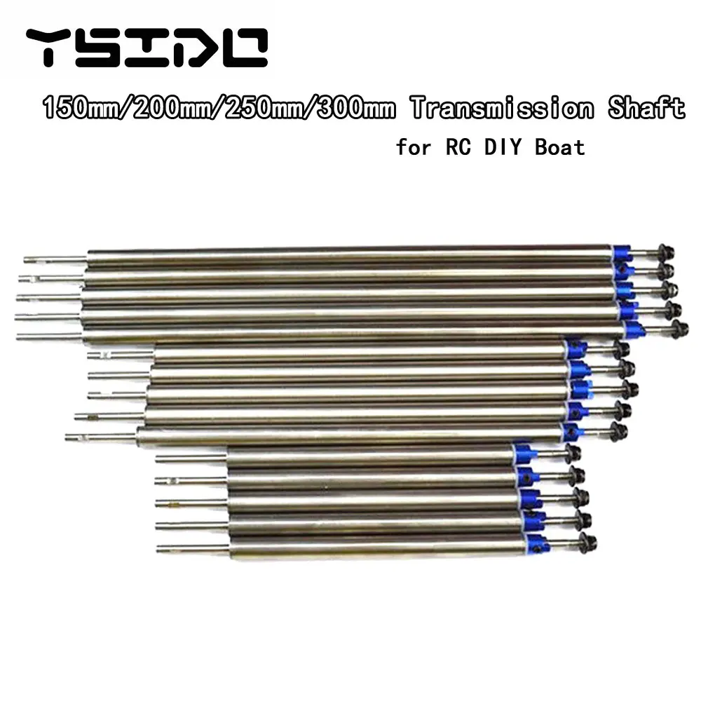 

150mm 200mm 250mm 300mm RC Boat Parts 3mm Transmission Shaft for RC DIY Boat