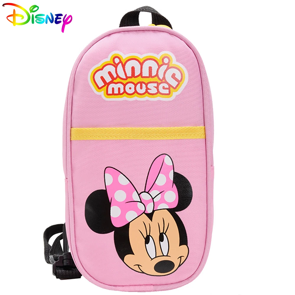 

Disney Kids Shoulder Bags For Girls Cartoon Minnie Mouse Printed Pattern Lightweight Toddler Crossbody Bag Baby Fashion Satchel