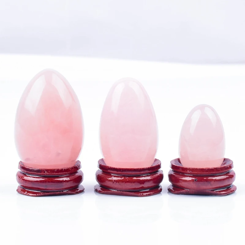 

Яйцо Из Натурального Розового Кварца, с основой, хрустальное, лечебное, без отверстий