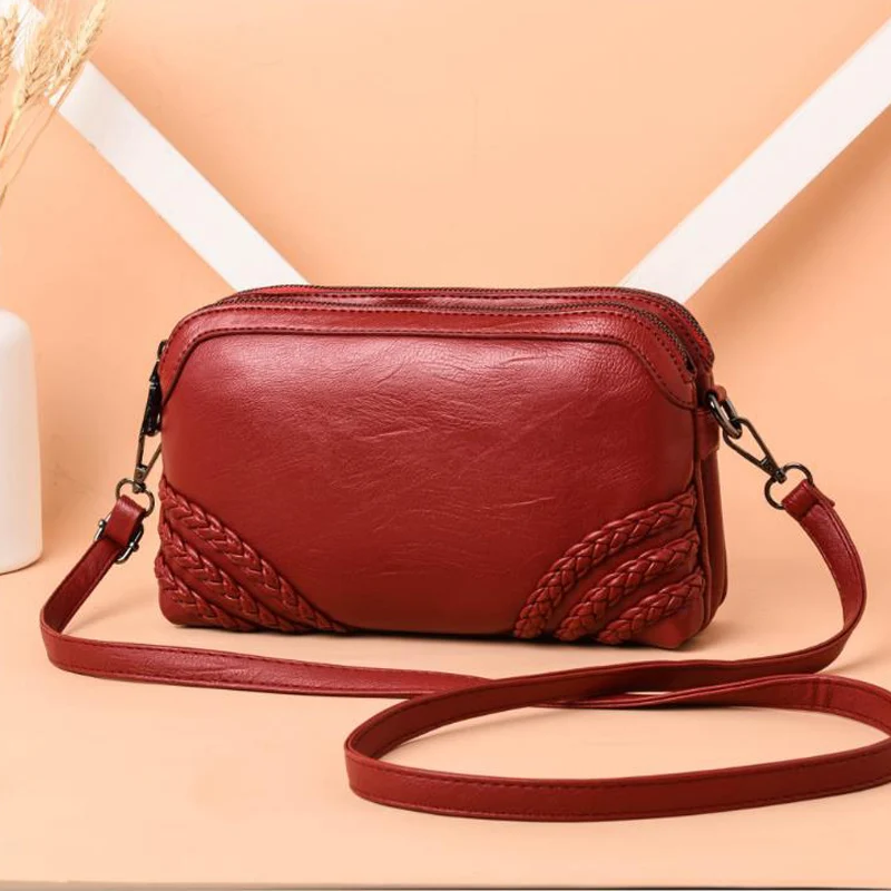 2021 New Fashion High Quality Classic Woman Handbag Elegant Female Ladies Shoulder Bags Real Leather Bag