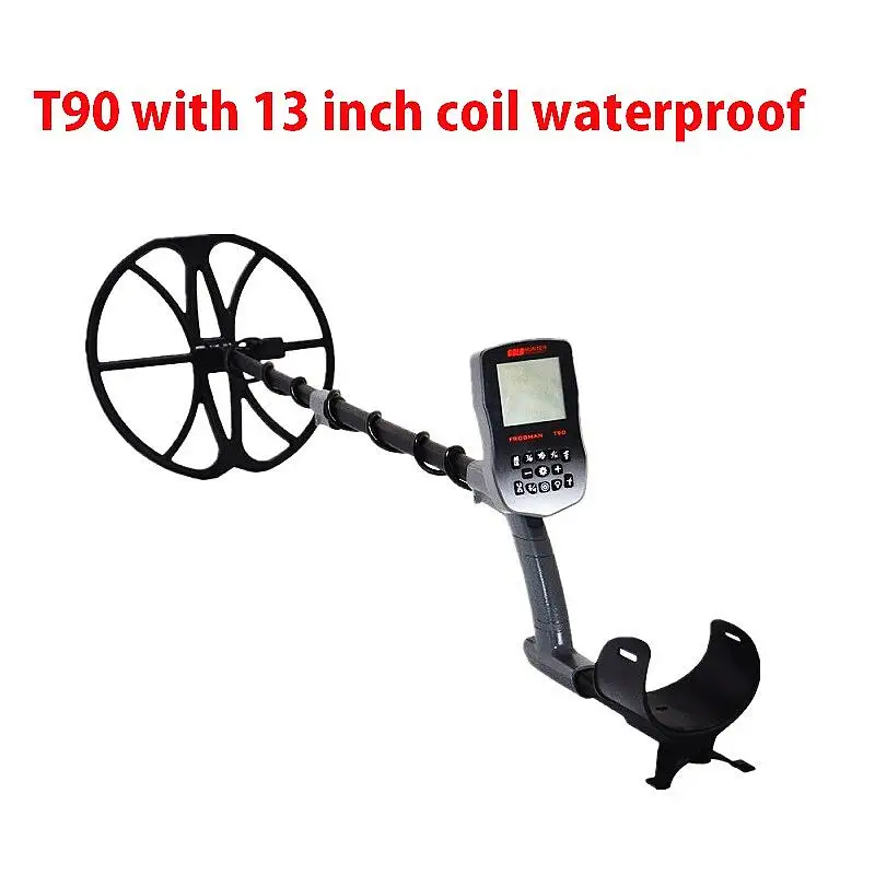 Профессиональный водонепроницаемый металлоискатель T90 подземный