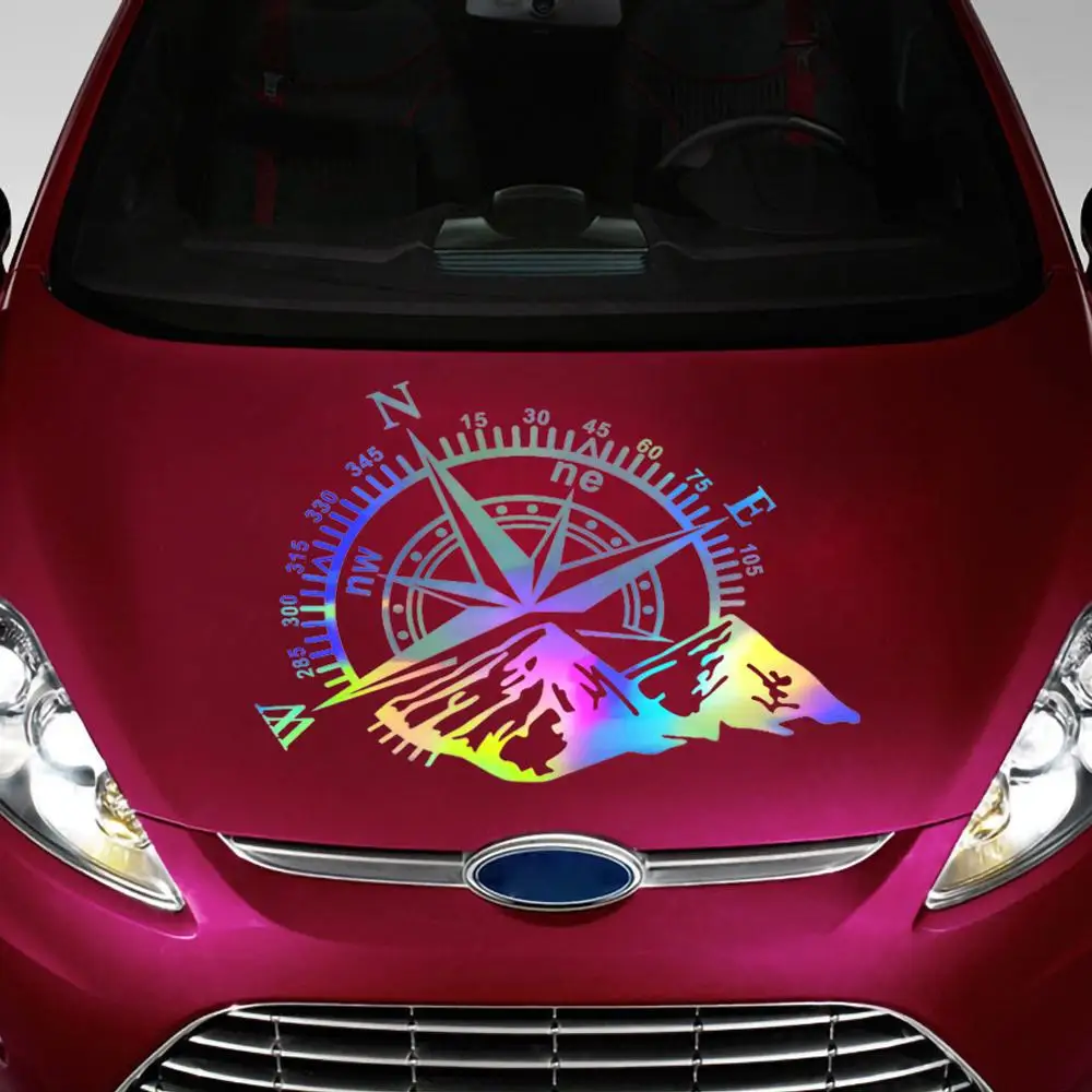 Водонепроницаемый не сжимающийся красочный горный компас навигационная