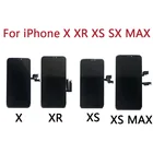 ЖК-экран для iphone X XS XR XS MAX OEM ЖК-дисплей сенсорный экран дигитайзер замена сборка для iPhone X дисплеи экран