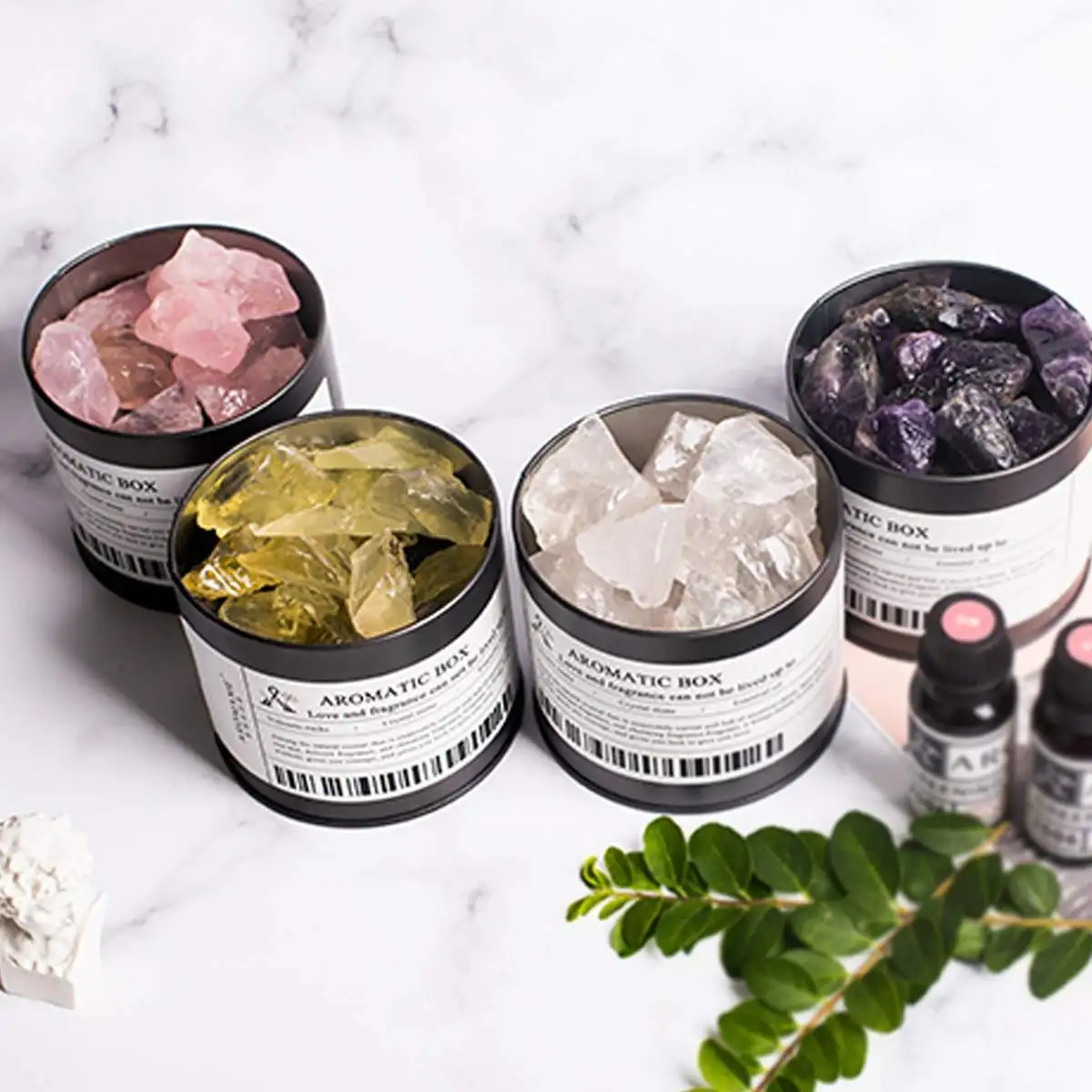 Инс ароматерапия Диффузия вулканические камни Кристалл Камень Эфирное значение