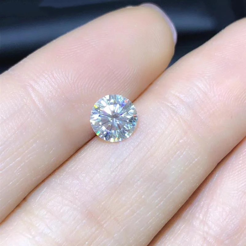 5 мм GH цвет 0.5ct карат Briliant круглой огранки ювелирные изделия Круглый Муассанит