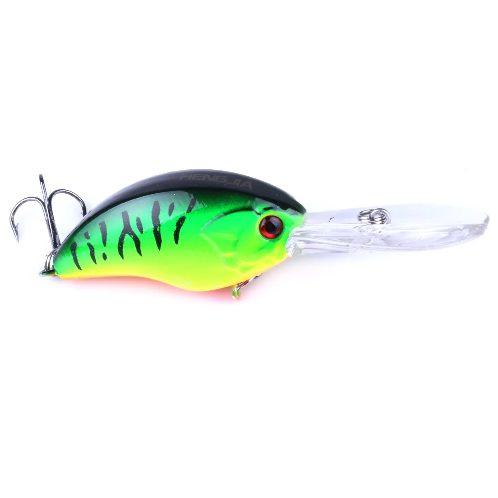 As the picture Hengjia жесткий пластик верхней воду воблеры воблер искусственные Swimbaits PESCA рыболовные снасти 9 см 13 г 6# крючки - Цвет: As the picture