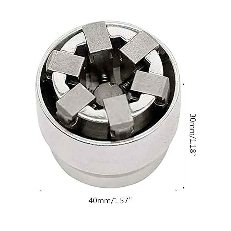 

3/8\" Magical Universal Screw Wrench Socket Adjust 10-19mm Multifunction Sleeve