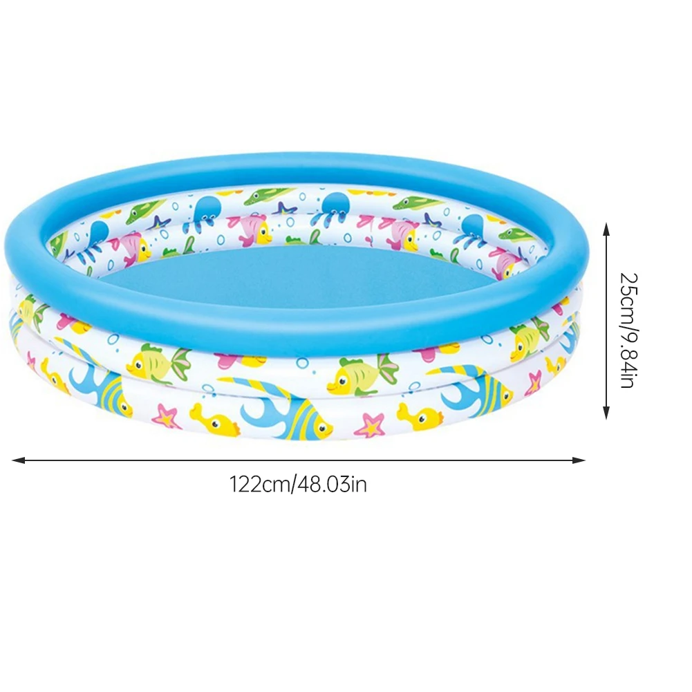 

Paddling Inflatable Pool Round Kiddie Swimming Water Tools Pool For Toddlers Kids Backyard Party Supply For Baby Kids Adult