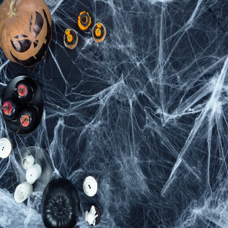 Хэллоуин Страшные вечерние тянущиеся паутины с привидениями дом бар реквизит