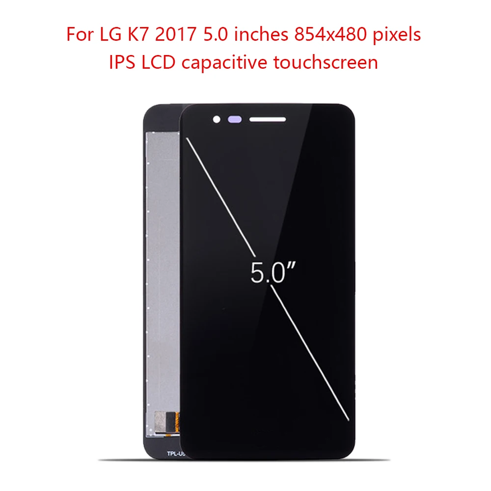 

5,0 "ЖК-дисплей для LG K7 2017 ЖК-дисплей с сенсорным экраном дигитайзер в сборе с рамкой для LG K7 дисплей X230DSF X230 ЖК-замена