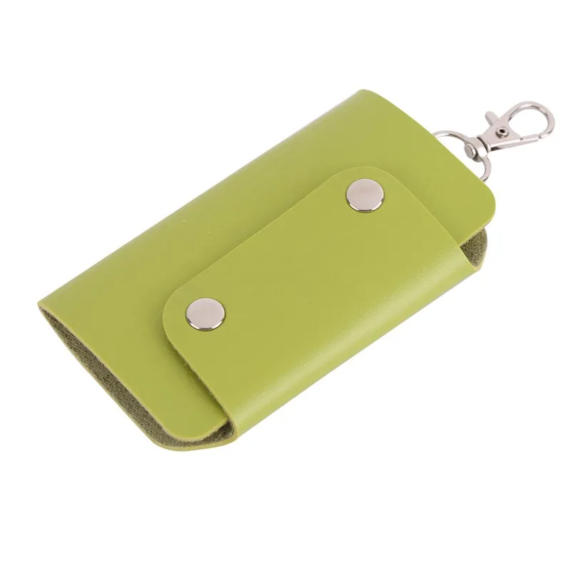 Автомобильный держатель для ключей из искусственной кожи чехол-кошелек