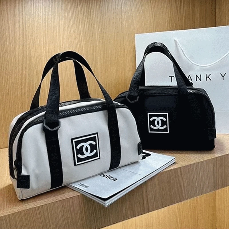 

Роскошные Брендовые женские сумки на плечо, дамские сумочки из ткани Оксфорд, дизайнерские тоуты с ручками для отдыха