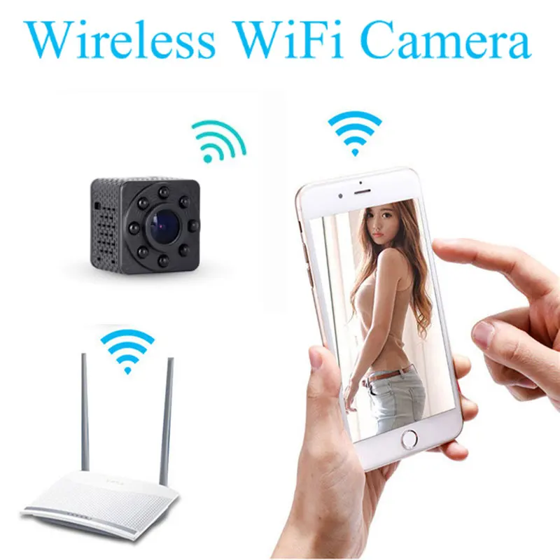 Микро Wi-Fi мини-камера HD 720P с приложением для смартфона и ip-камерой ночного видения