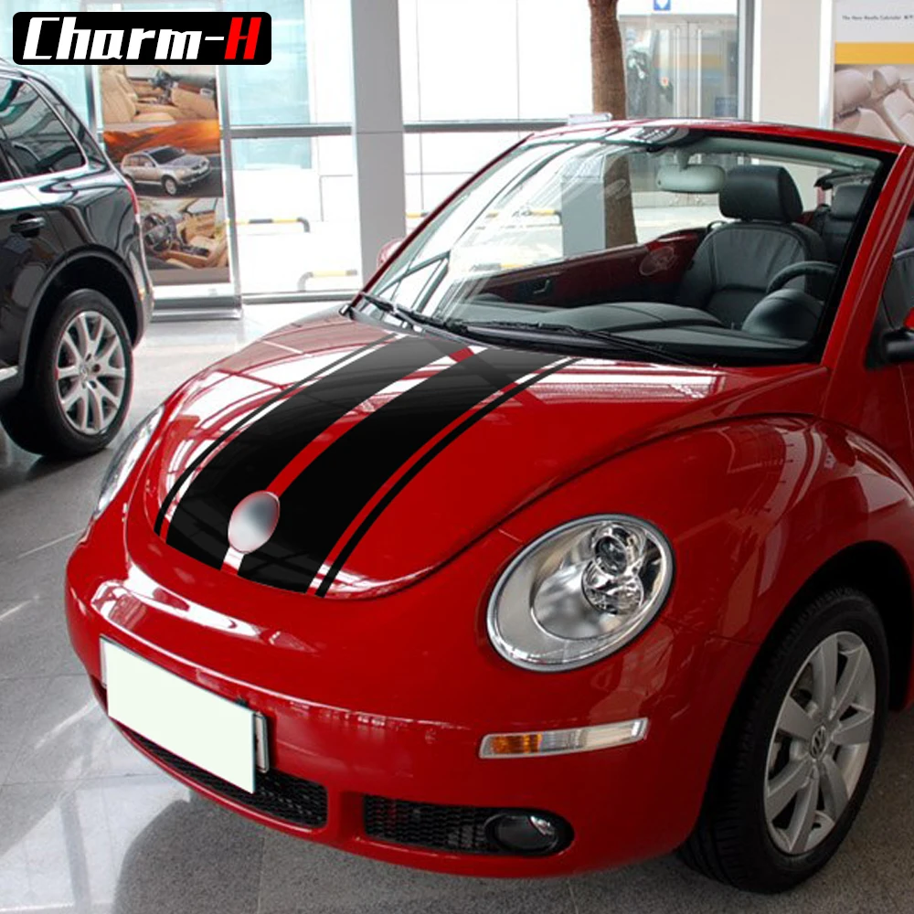 Стайлинг автомобиля капот крыша верхняя часть задняя багажника наклейки