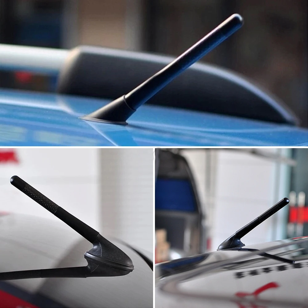 WRC углеродное волокно радио антенна автомобиля авто аксессуары для Mini Cooper R52 R53 R55